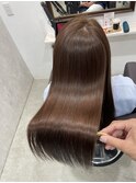 【Lana】美艶髪チョコレートブラウン　艶髪　髪質改善カラー
