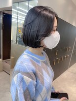 ロンドクロエ 横浜(Lond Chloe)&nbsp;ミニウルフレイヤーカット顔周りカット前髪カット韓国ボブ/横浜