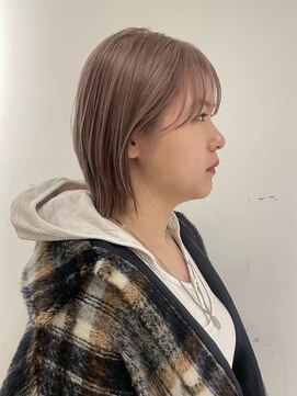 イト(ito) 【 ito ／ 梅田 】ピンクグレージュ×レイヤーボブ