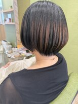 ジプソ(Gypso Hair salon)&nbsp;ショートボブ×ゾーンカラー