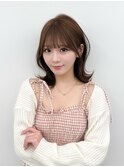 くびれレイヤー/顔まわりカット/くびれ巻き/レイヤーカット