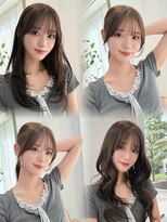 レイリー 原宿 表参道(Rayreee)&nbsp;似合わせ顔周り/シースルーバング/韓国巻き/レイヤーカット