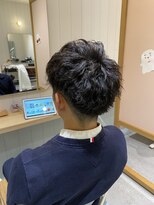 カームバイリベルタ(calm by Re:berta)&nbsp;短髪でも作れる「ラテン風パーマ」/メンズ/パーマ