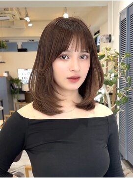コート 表参道(Cote) 美髪大人ボブ内巻きボブまとまるボブ艶グレージュココアひし形