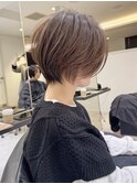 30代40代50代ショート白髪ぼかし銀座丸みくびれ井