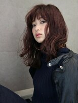 エムスラッシュ アヴェダ 自由が丘(M.SLASH AVEDA)&nbsp;■重め無造作パーマの小顔クールミディM.SLASH自由が丘19-2