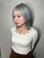 ザシェノンウメダ(THA CHAINON UMEDA) イメチェン/ピンクベージュ/アンブレラカラー/前髪/心斎橋