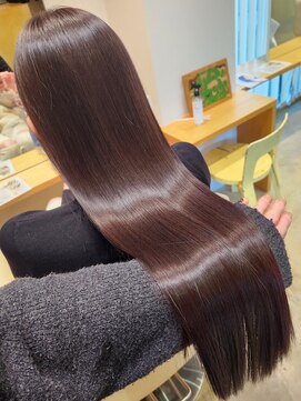 コウボウ(COUBOU) 髪質改善トリートメント韓国ナチュラルブラウン透明感カラー