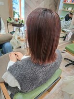 ジプソ(Gypso Hair salon)&nbsp;オレンジくびれボブ