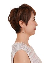 えがお美容室&nbsp;【えがお美容室】女性らしい柔らかショートレイヤー