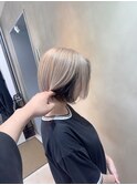 ホワイトミルクティー×ブラック