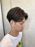 メンズカット×ハイライト×カラー×炭酸シャンプー¥14500