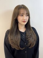 エミュ 伏見 国際センター(emu) オリーブベージュ/透明感カラー/ベージュ/髪質改善