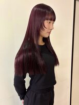 ニコフクオカヘアーメイク(NIKO Fukuoka Hair Make) 【NIKO】ダブルカラー/暖色カラー/ワインレッド