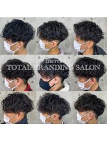 merci deux Men's salon  men'sパーマ/学割U24メンズ【メルシー ドゥ メンズサロン】&nbsp;メンズ　ツイストスパイラルパーマ・波巻きパーマ