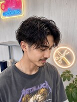 トリップ 香椎(Trip)&nbsp;大人センターパート×ゆる波巻きパーマ