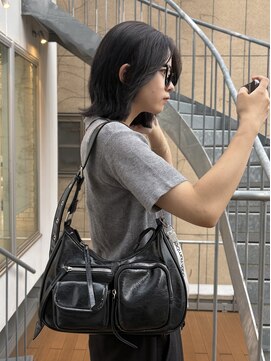 エムサロン 高崎あら町テラス(emusalon) [mayuki]透黒に少しpurple