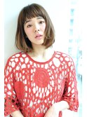 小顔ツヤサラシンプルボブ tricca代官山小走祥菜