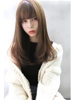 ブラン 梅田(Blanc)&nbsp;【Blanc】ダメージレス＿ツヤ感ワンカールストレート