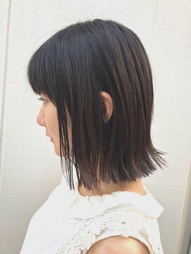 ルーファス 恵比寿 渋谷(Ruufus) 耳にかけても可愛い◎外ハネボブスタイル【Ruufus恵比寿渋谷】