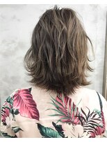 エスト 小倉(est)&nbsp;同色系ハイライト！透明感を引き出すグレージュカラー