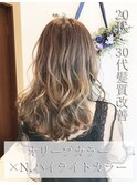20代30代40代大人かわいいバウンシーカール愛され透け感ミディ