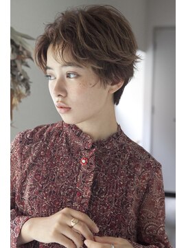 サク 田町芝浦(Sac.) 【富永実夕】ゆる可愛いハンサムショート