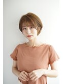 ナチュラルショートボブ
