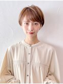 ミニーショート_ビタミンカラーメルティカラーくびれヘア_8914