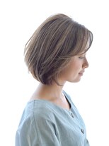 ニーナ せんげん台(nina)&nbsp;３０代・４０代に人気お手入れ簡単ショートボブスタイル