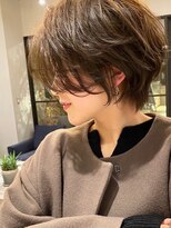 ビュー フクオカ(VIEW FUKUOKA)&nbsp;パーマで作ろう似合わせカットアースカラーのショートボブ