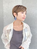 ロンド レグリーズ 立川(Lond leglise)&nbsp;【山方　直也】マッシュショート×大人かわいい×美髪×耳かけ