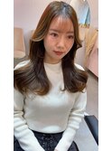 顔まわり/韓国/ブラウンカラー/チョコレートブラウン