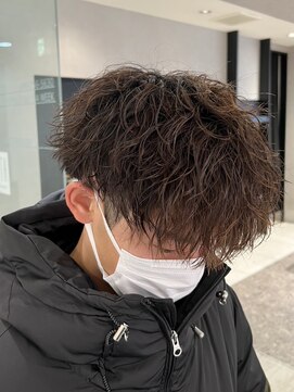 アース コアフュールボーテ 富山婦中店(EARTH coiffure beaute) ツイストスパイラルパーマアドミオフェード