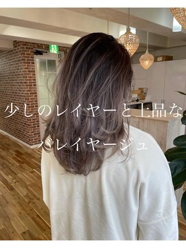 タオ 河原町(Tao) グレーバレイヤージュ