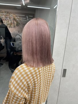 ロンド マーレ 天神大名店(Lond mare) イメチェン/チェリーブラウン/フェミニン/ダークアッシュ/束感