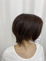 イケハ(IKEHA) オレンジブラウン×ウルフショート
