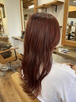 アモヘアー 城山店(amo hair) レッドブラウン