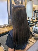 ヘアリゾート粋 新宿三丁目本店 ワンホンスタイル◎30代40代/艶感エアリー/渡部