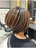 カットでつくる 大人ショート
