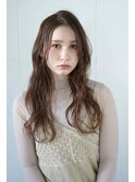 くびレイヤーエモージュ前髪グレージュ艶髪ワンカール/国分寺
