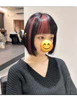 ノア(noah.)&nbsp;ボブ/姫カットピンクハイライト