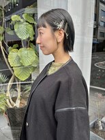 ヘアー アイス ルーチェ(HAIR ICI LUCE) ボブヘアセット結婚式参列お呼ばれヘア/中西