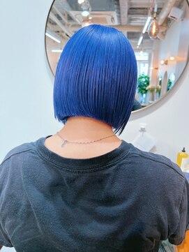 シビバイレボ(CIBI by revo) 地毛風カラー/ナチュラルレイヤーカット/ショートボブ[船橋]