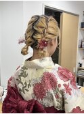 【立町メアリーバイメリー】☆編み込み×浴衣アレンジ☆