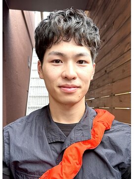 ナループロアオハナ(Nalu pu loa ohana) メンズベリーショート/ピンパーマ/ベリーショートパーマ