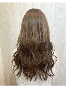テーラヘアー 岩槻店(TELA HAIR) バイオレットミルクティーアッシュ×カジュアルウェーブ♪