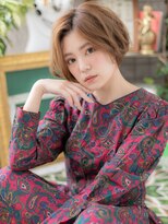 カバーヘア ブリス 戸田公園西口店(COVER HAIR bliss)&nbsp;外国人風マッシュボブパーマこなれヘアc5戸田公園20代30代40代