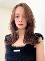 ジル ブラン 福岡(JIL BLAN)&nbsp;鎖骨下レイヤーベージュ/ショートカット/レイヤーカット/福岡