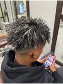 ツイストスパイラル×ホワイトメッシュ
